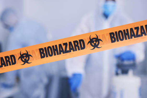 Professional Hoarding Cleanup technician working in Upland, IN
